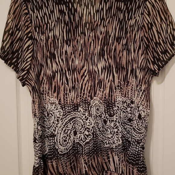 Plus Size Dress Blouse - Picture 4 of 4